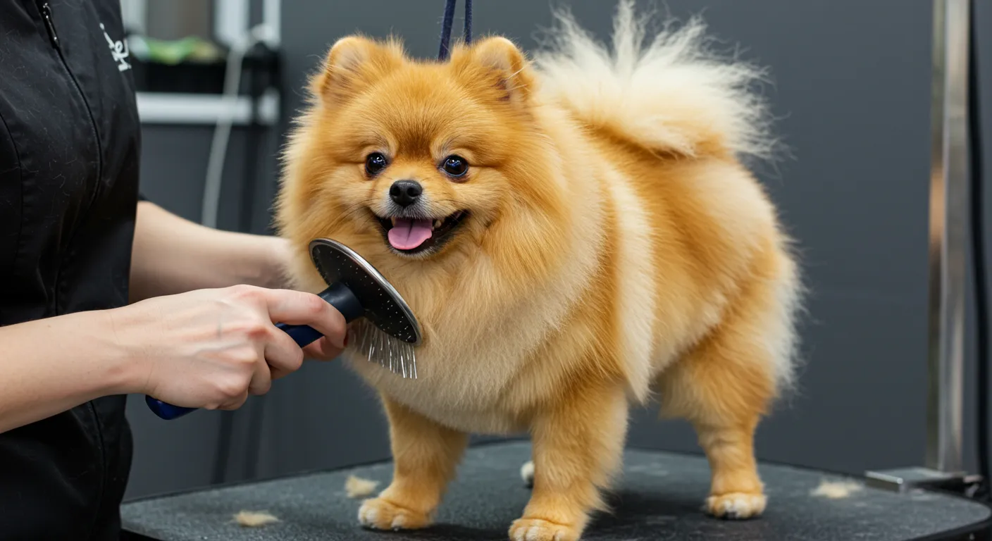 Toilettage du Spitz : entretien du pelage au quotidien
